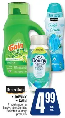 Jean Coutu SELECTION, DOWNY, GAIN Selected laundry products offer
