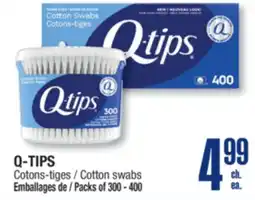 Jean Coutu Q-TIPS Cotton swabs offer