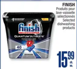 Jean Coutu FINISH Selected dishwashing products offer