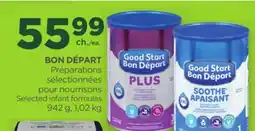 Proxim BON DÉPART Selected infant formulas offer