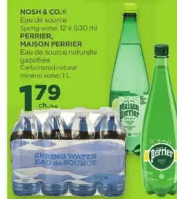 Proxim NOSH & CO., PERRIER, MAISON PERRIER offer