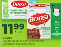 Proxim BOOST Selected meal replacements offer