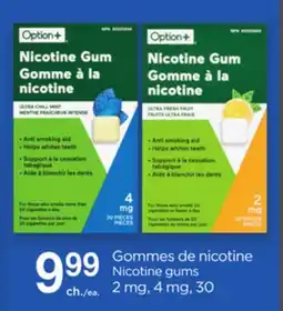 Proxim Option+ Nicotine gums offer