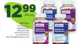 Proxim OPTION+ Selected vitamins or supplements offer