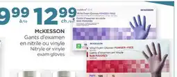 Proxim McKESSON Nitryle or vinyle exam gloves offer
