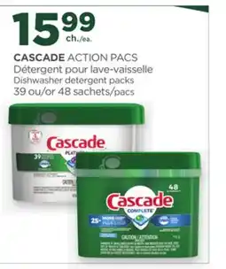 Proxim CASCADE Dishwasher detergent packs offer