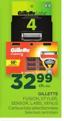 Proxim GILLETTE Selected cartridges offer