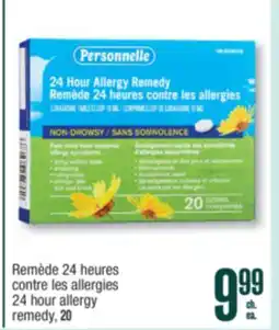 Jean Coutu Personnelle 24 hour allergy remedy offer