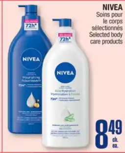 Jean Coutu NIVEA Selected body care products offer
