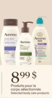 Jean Coutu AVEENO Selected body care products offer