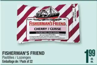 Jean Coutu FISHERMAN'S FRIEND Lozenges offer