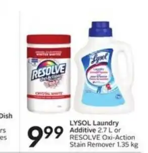 Sobeys Lysol laundry offer