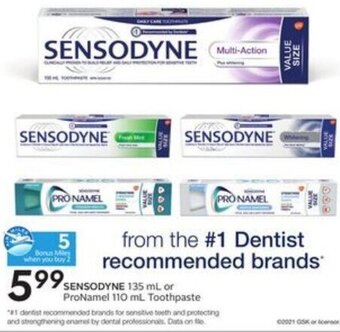 Sobeys Sensodyne offer