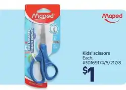 Walmart Maped kids' scissors offer