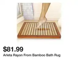 Wayfair Arleta Rayon From Bamboo Bath Rug offer