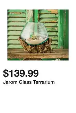 Wayfair Jarom Glass Terrarium offer