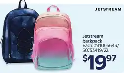 Walmart Jetstream backpack offer