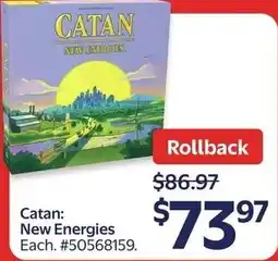 Walmart Catan: New Energies offer