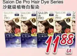Foody Mart SALON DE PRO HAIR DYE SERIES offer