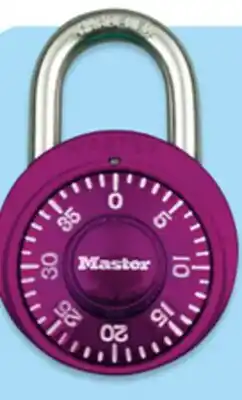 Walmart Assorted combination padlocks offer