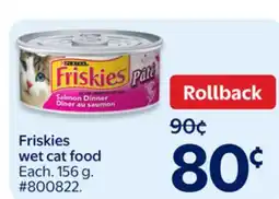 Walmart Friskies wet cat food offer