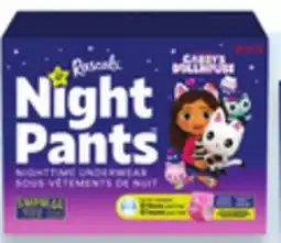 Walmart Rascals boys' Night Pants nighttime underwear offer