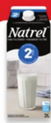 Walmart Natrel fine-filtered beverage offer