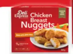 Walmart Deli Express breaded chicken strips. nuggets or burgers offer