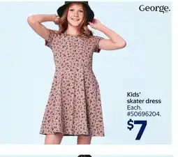 Walmart George Kids' skater dress offer