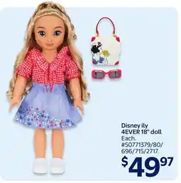 Walmart Disney ily 4EVER 18 doll offer