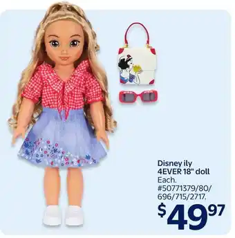 Walmart Disney ily 4EVER 18 doll offer