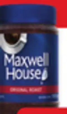 Walmart Maxwell House instant coffee offer