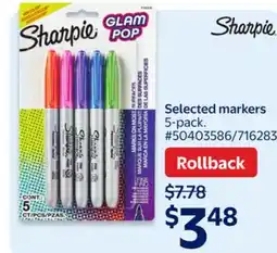 Walmart Selected markers offer