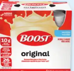 Walmart Boost original meal replacement drink offer