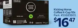 Walmart Kicking Horse Coffee K-Cup 10s offer