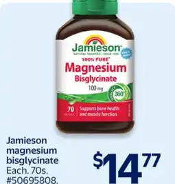 Walmart Jamieson magnesium bisglycinate offer