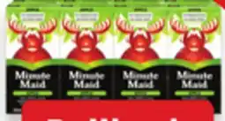 Walmart Minute Maid apple juice offer