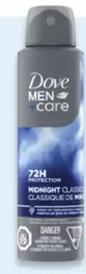 Walmart Dove Men+Care Dry Spray Antiperspirant offer