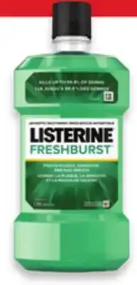 Walmart Listerine mouthwash offer