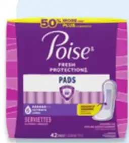 Walmart Poise incontinence products offer