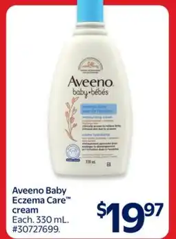 Walmart Aveeno Baby Eczema Care cream offer