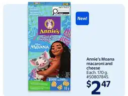 Walmart Annie's Moana macaroni & cheese offer