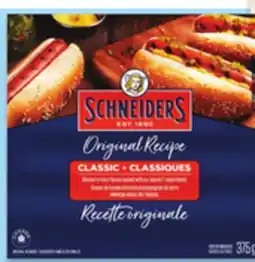 Walmart Maple Leaf or Schneiders hot dogs offer