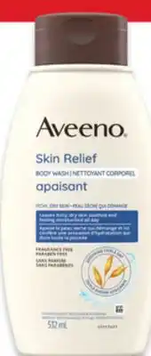 Walmart Aveeno Skin Relief body wash offer