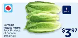 Walmart Romaine lettuce hearts offer