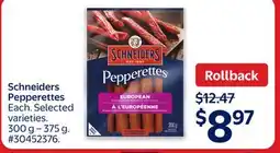 Walmart Schneiders Pepperettes offer