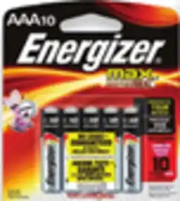 Walmart MAX AA 16-pack or AAA 10-pack batteries offer