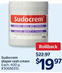 Walmart Sudocrem diaper rash cream offer
