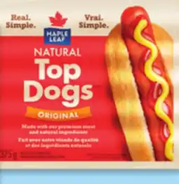 Walmart Maple Leaf hot dogs offer