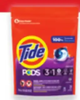Walmart Tide or Ivory Snow 32 - 48 loads or Pods 31s laundry detergent offer